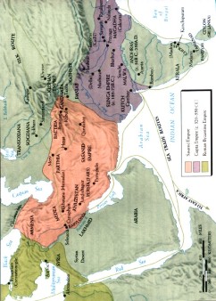 International trade routes in Gupta and Sasanid times.HWC 284